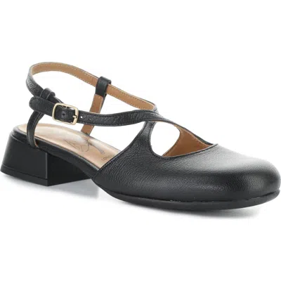 Fly London Cark Ankle Strap Pump In Black