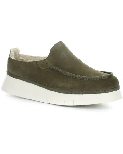 Fly London Ceze Suede Clog In Green