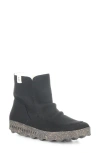 Fly London Cuff Faux Shearling Bootie In Black
