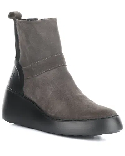 FLY LONDON DOXE SUEDE & LEATHER BOOT