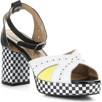 Fly London Eban Ankle Strap Platform Sandal In Multi