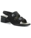Fly London Ebla Slingback Sandal In Black
