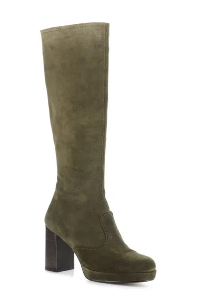 Fly London Eipe Knee High Boot In Aspen Oil Suede