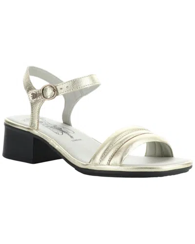 Fly London Eiva Metallic Leather Sandal In Multi