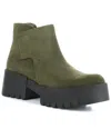 Fly London Endo Suede Boot In Green