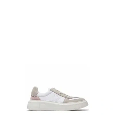 Fly London Essa511 Trainer In White Lila