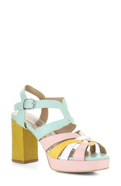 Fly London Etir Ankle Strap Platform Sandal In Multi