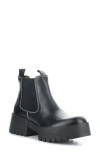 Fly London Exia Lug Sole Chelsea Boot In Black Rug