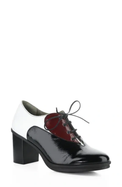 Fly London Geil Block Heel Pump In Multi