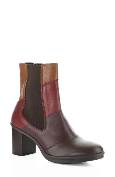 Fly London Gulk Chelsea Boot In 002 Dk Brown Multi