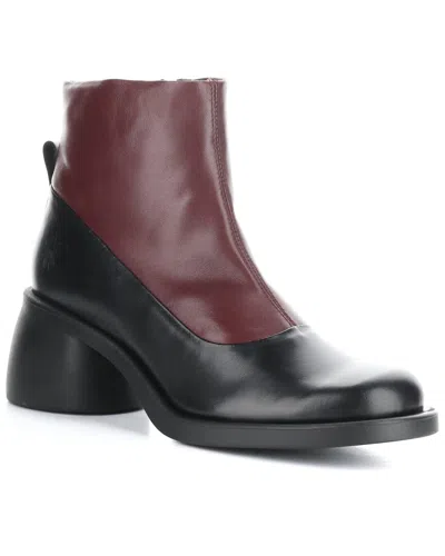 Fly London Hint Boot In Black/wine