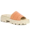 Fly London Jasy Suede Mule In Orange