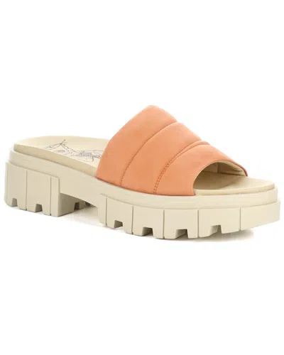 Fly London Jasy Suede Mule In Orange