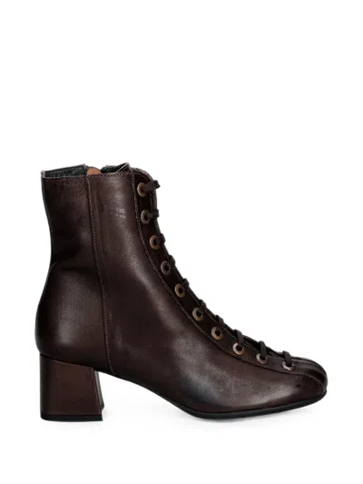 Fly London Lace-up Ankle Boots In Multi