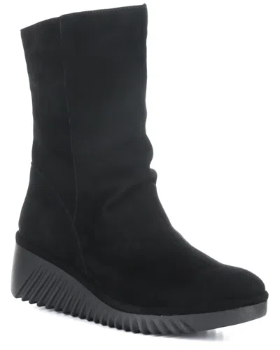 Fly London Lede Leather Boot In Black