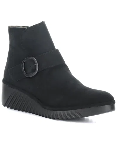 Fly London Leli Leather Boot In Black
