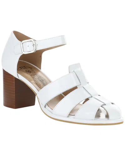 Fly London Marg Patent Shoe In White