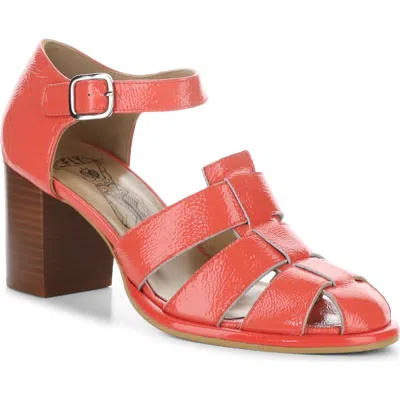 Fly London Marg Strappy Sandal In Red