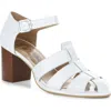 Fly London Marg Strappy Sandal In White