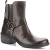 Fly London Mebi Bootie In Dark Brown Rug