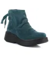 Fly London Mebs Suede Boot In Blue