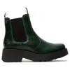 FLY LONDON MEDI789FLY - WOMEN'S WEDGE HEEL LEATHER CHELSEA BOOTS
