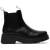 Fly London Medi789fly - Women's Wedge Heel Leather Chelsea Boots