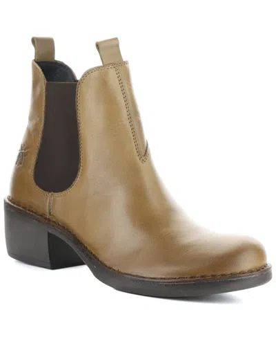 Fly London Meme Leather Boot In Brown