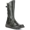 Fly London Mes Boot In 010 Diesel Rug