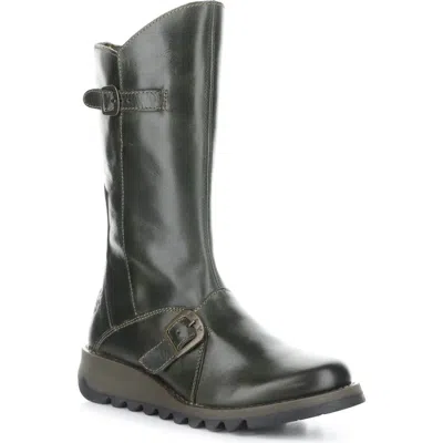 Fly London Mes Boot In 010 Diesel Rug