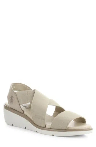 Fly London Noli Slingback Wedge Sandal In Multi