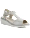 Fly London Nova Wedge Sandal In Grey