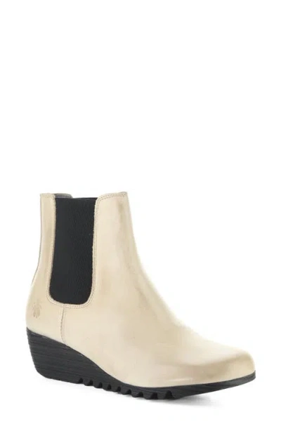 Fly London Orfu Wedge Chelsea Boot In Multi