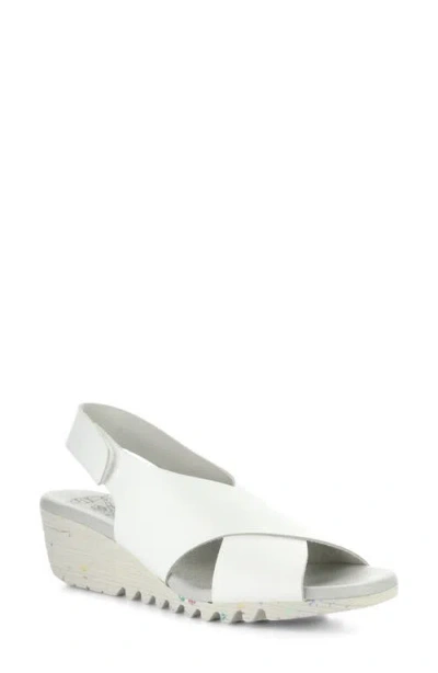 Fly London Orfy Slingback Wedge Sandal In Multi