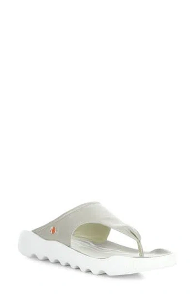 Fly London Patent Flip Flop Sandal