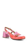 Fly London Pemy456fly Buckle-detail Slingback Pumps In Multi