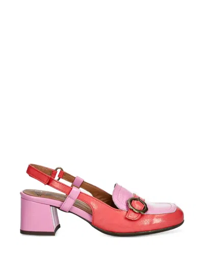 Fly London Pemy456fly Buckle-detail Slingback Pumps In Multi