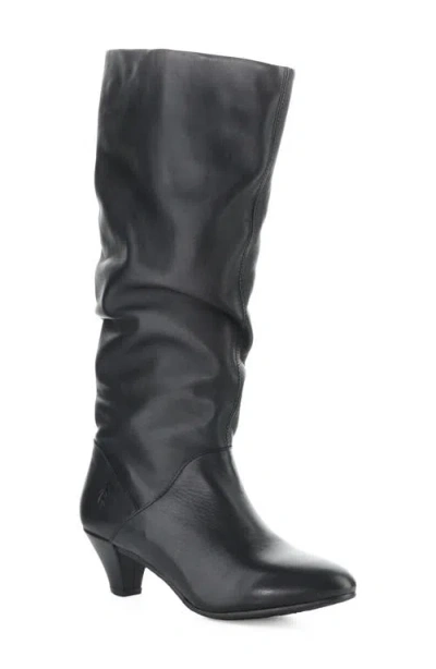Fly London Pram Slouchy Knee High Boot In Black