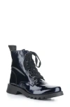 Fly London Ragi Combat Boot In 042 Navy Rock