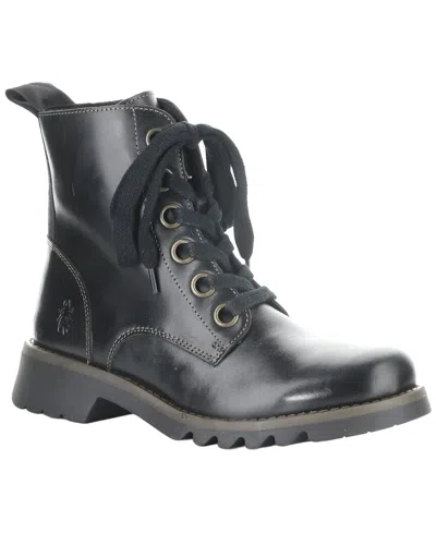 Fly London Ragi Leather Boot In Multi