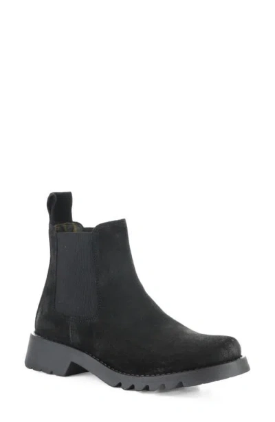 Fly London Rilk Leather Chelsea Boot In Black
