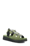 Fly London Samb Platform Wedge Sandal In Multi