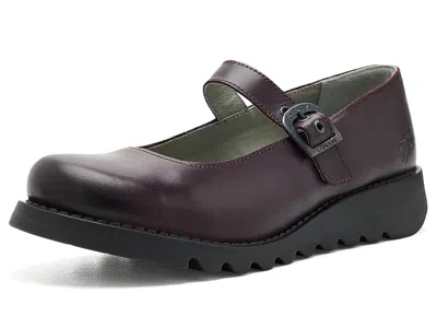 Fly London Samp132fly High Heels Wine: Eu 41 (us Women's 10) M, Leather