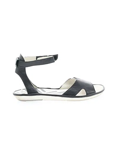 Pre-owned Fly London Sandals In Black