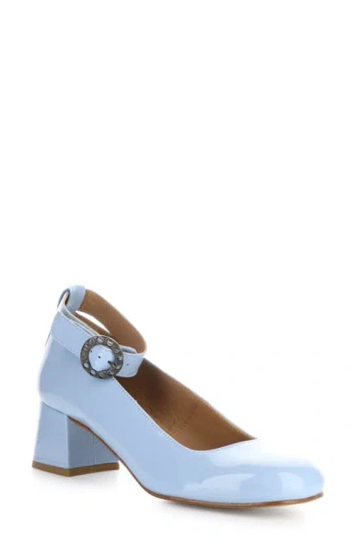 Fly London Sazi Ankle Strap Pump In 001 Sky Blue Nappalak