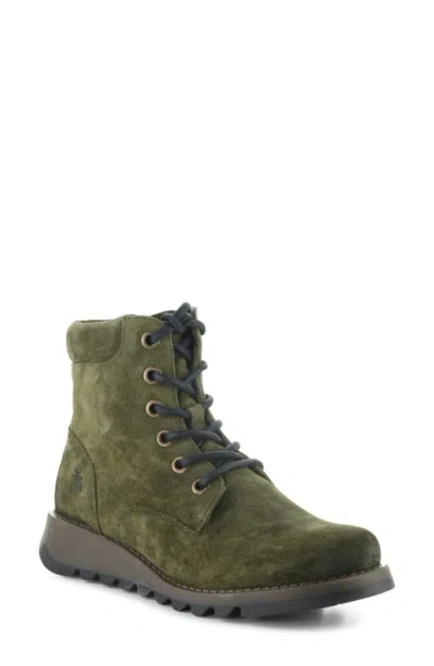 Fly London Sezy Lace-up Bootie In Multi