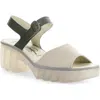 Fly London Tull Platform Sandal In Multi