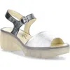 Fly London Tull Platform Sandal In Multi