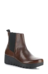 Fly London Vaze Chelsea Boot In Brown Burn