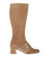 Fly London Woman Boot Khaki Size 6 Leather